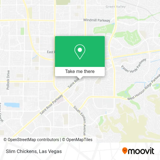 Slim Chickens map