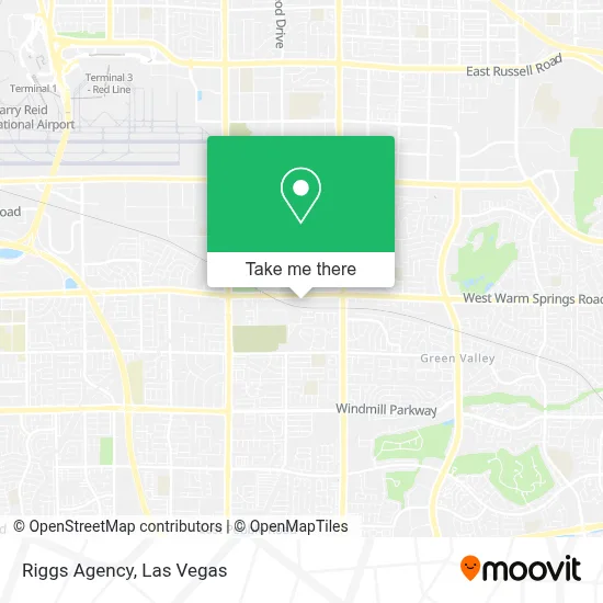 Riggs Agency map