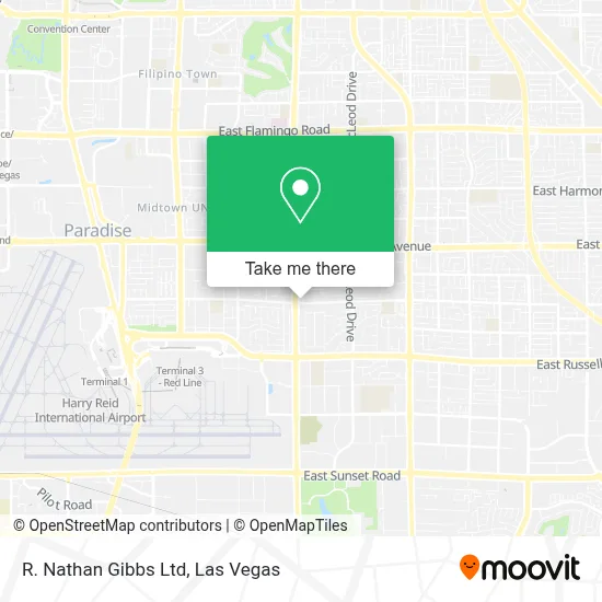 R. Nathan Gibbs Ltd map