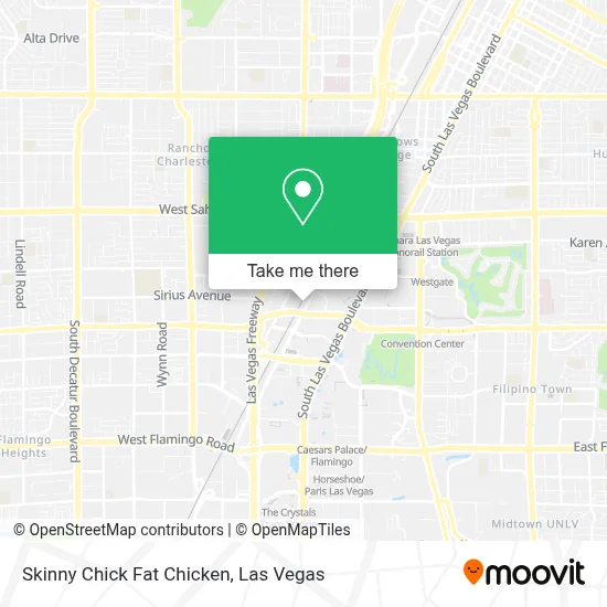 Skinny Chick Fat Chicken map
