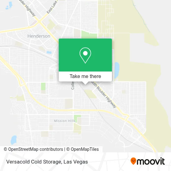 Versacold Cold Storage map