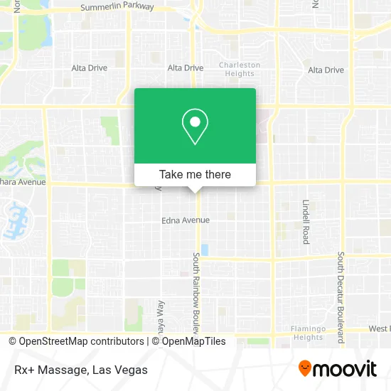 Rx+ Massage map