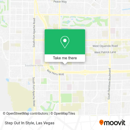 Step Out In Style map