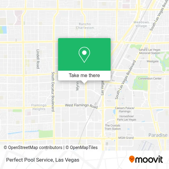 Perfect Pool Service map