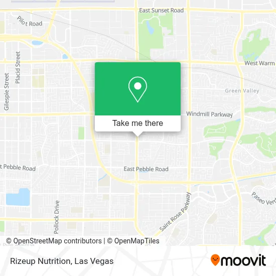 Rizeup Nutrition map