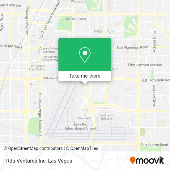 Rda Ventures Inc map