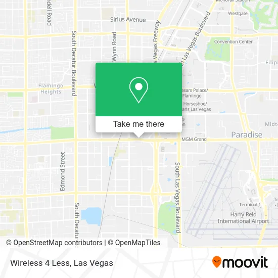 Wireless 4 Less map