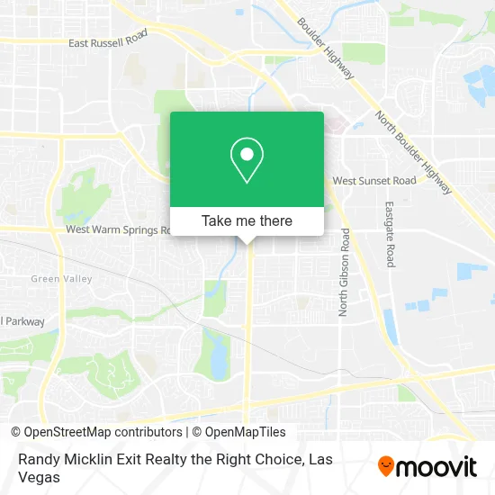 Randy Micklin Exit Realty the Right Choice map