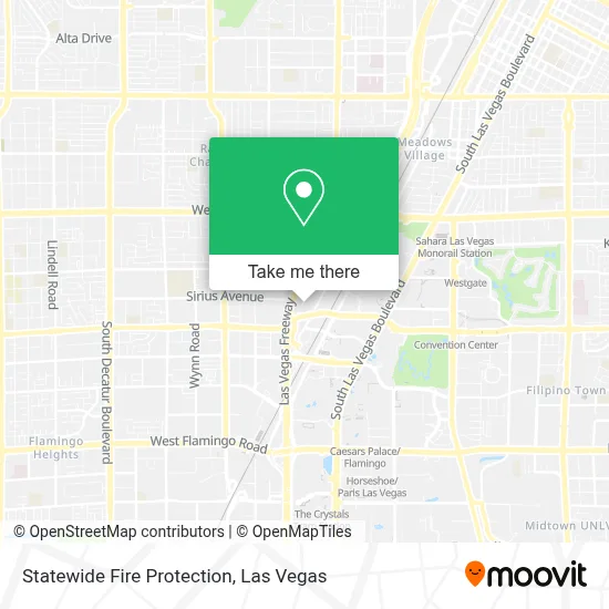 Statewide Fire Protection map