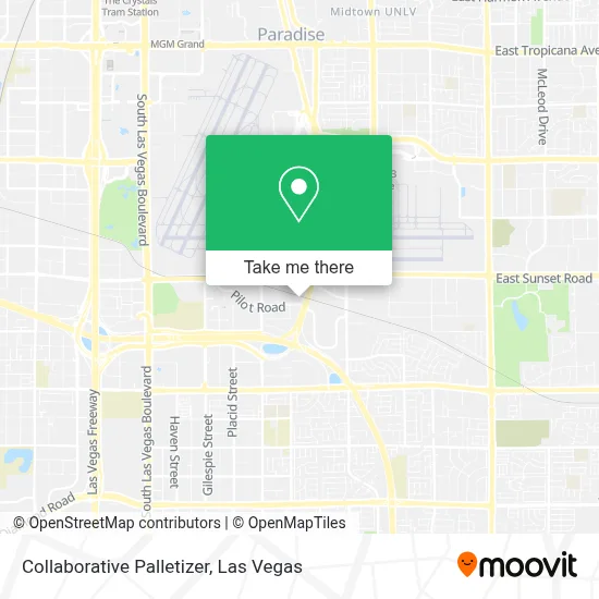 Collaborative Palletizer map