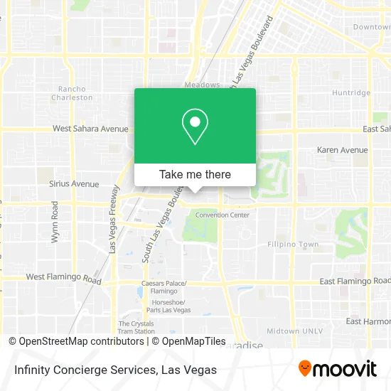 Infinity Concierge Services map
