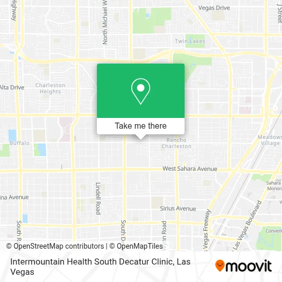 Intermountain Health South Decatur Clinic map