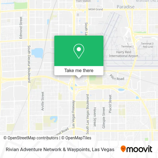 Rivian Adventure Network & Waypoints map