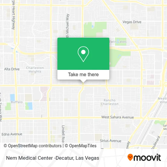 Nem Medical Center -Decatur map
