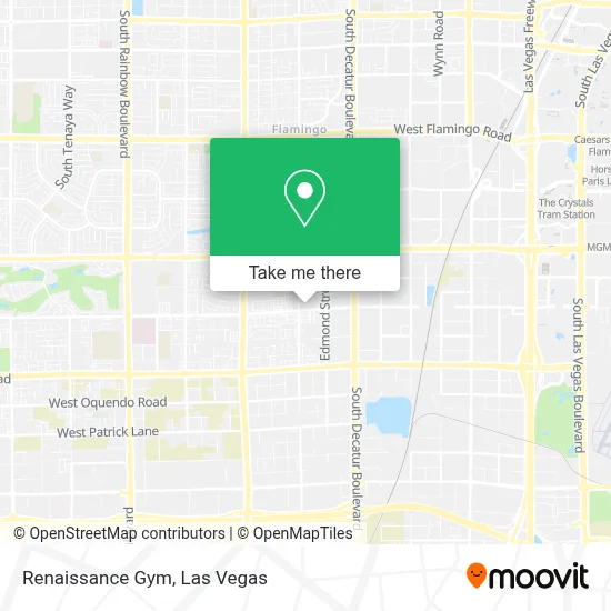 Renaissance Gym map