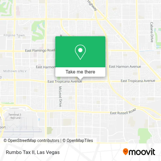 Rumbo Tax II map