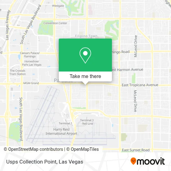 Usps Collection Point map