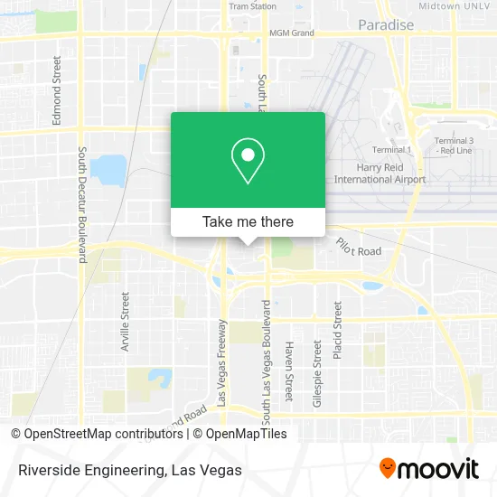 Riverside Engineering map