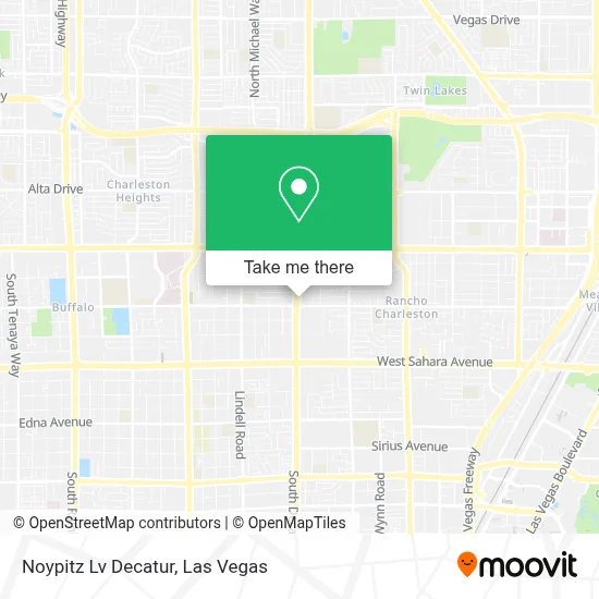 Noypitz Lv Decatur map