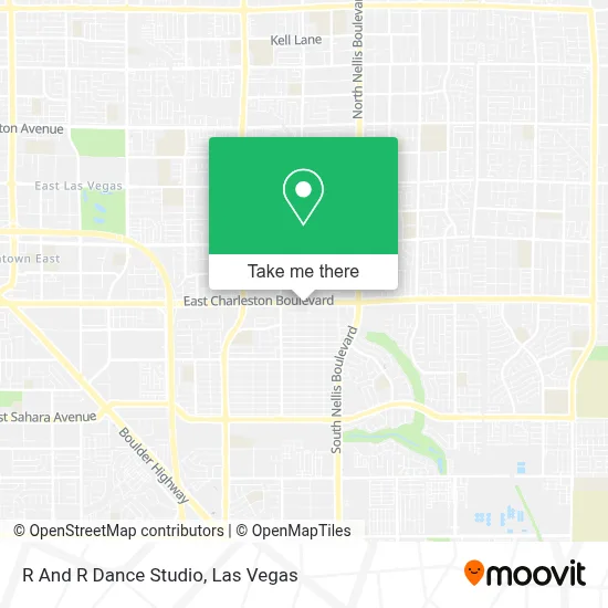 R And R Dance Studio map