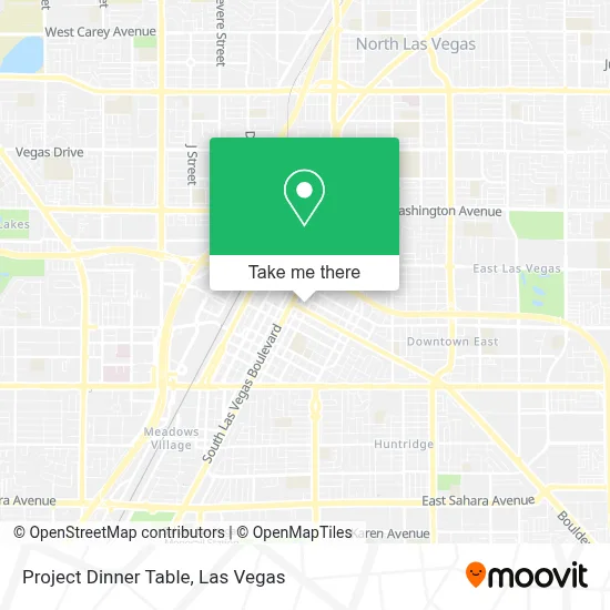 Project Dinner Table map