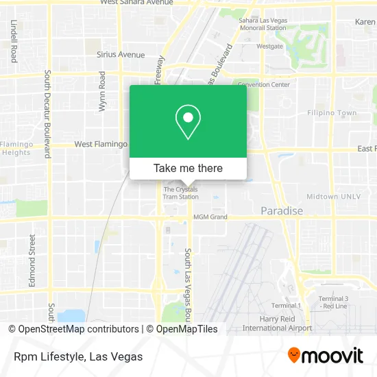 Rpm Lifestyle map
