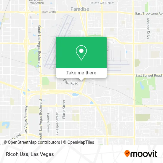 Ricoh Usa map