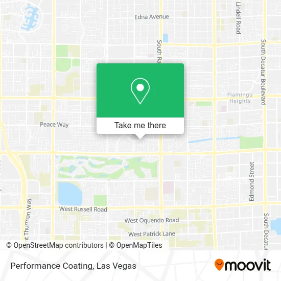 Performance Coating map