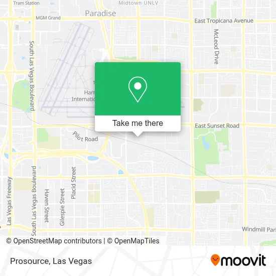 Prosource map