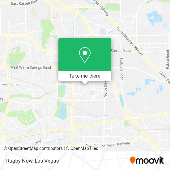 Rugby Now map