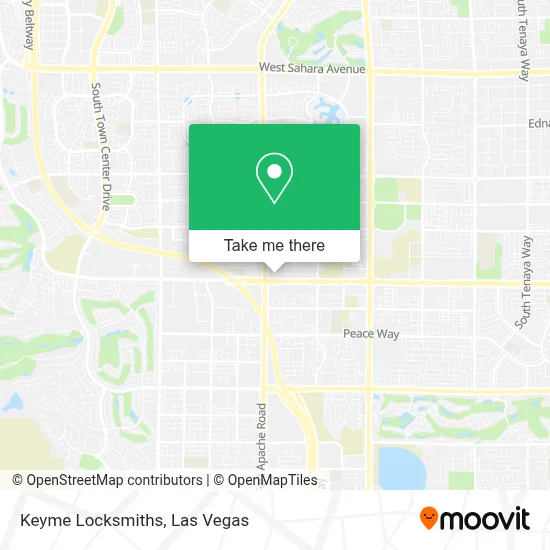 Keyme Locksmiths map