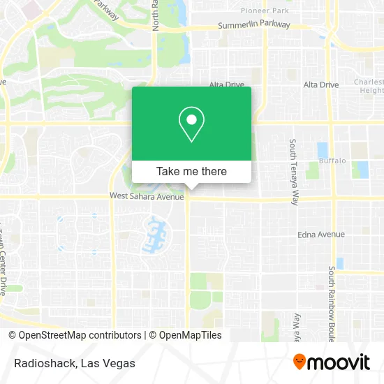 Radioshack map