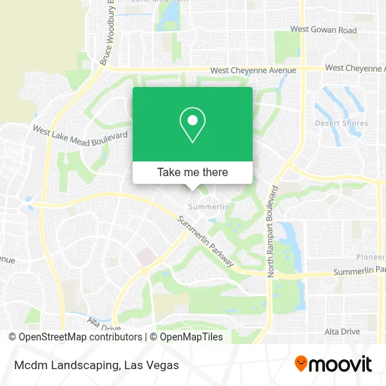 Mcdm Landscaping map
