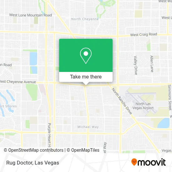Rug Doctor map