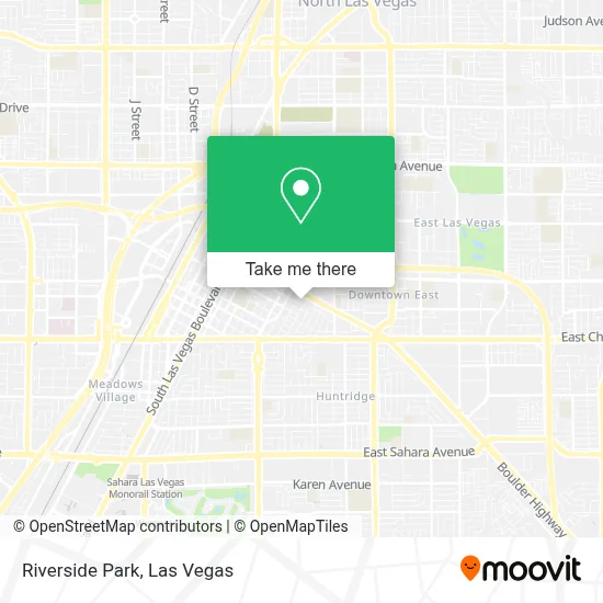 Riverside Park map