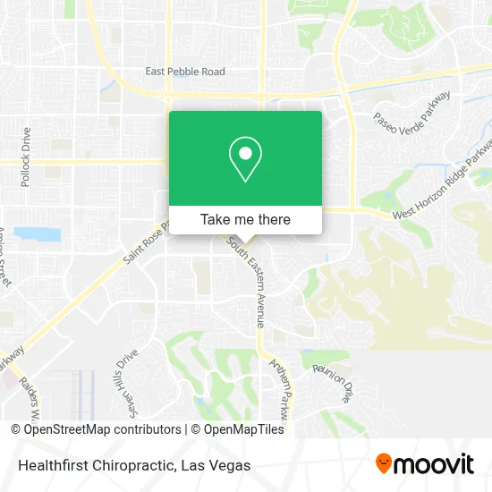 Healthfirst Chiropractic map