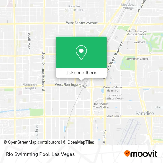 Rio Swimming Pool map