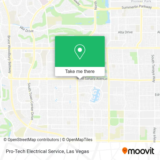 Pro-Tech Electrical Service map