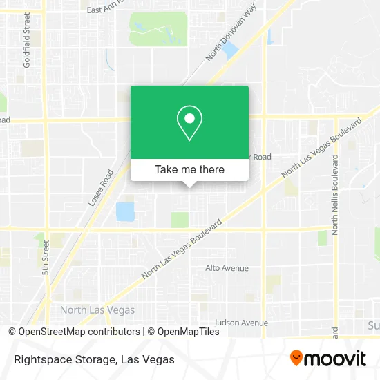 Rightspace Storage map