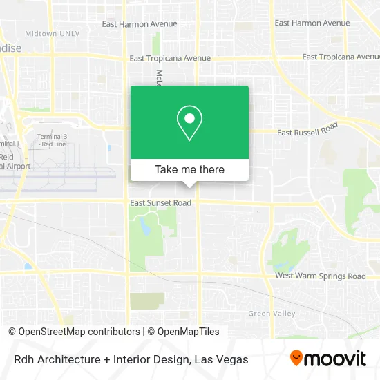 Rdh Architecture + Interior Design map