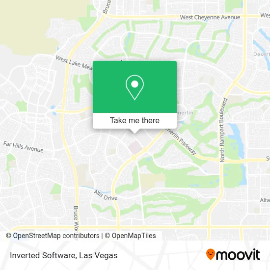 Inverted Software map