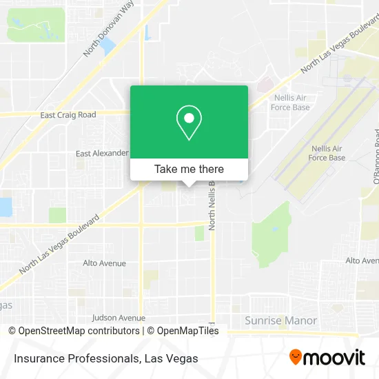 Insurance Professionals map