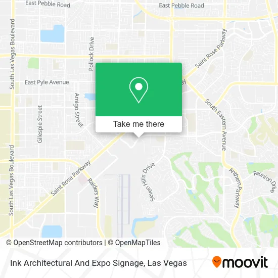 Ink Architectural And Expo Signage map