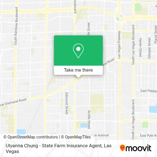 Ulyanna Chung - State Farm Insurance Agent map