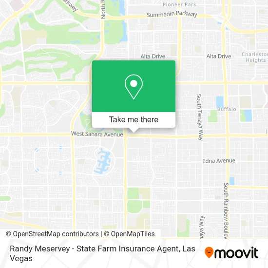 Randy Meservey - State Farm Insurance Agent map