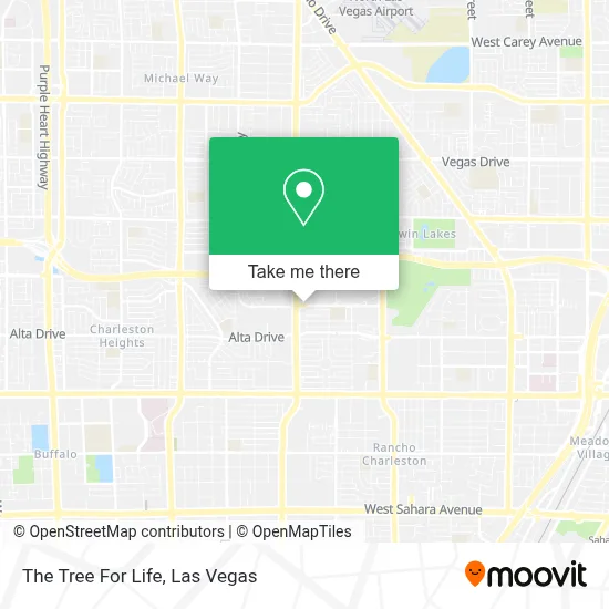 The Tree For Life map
