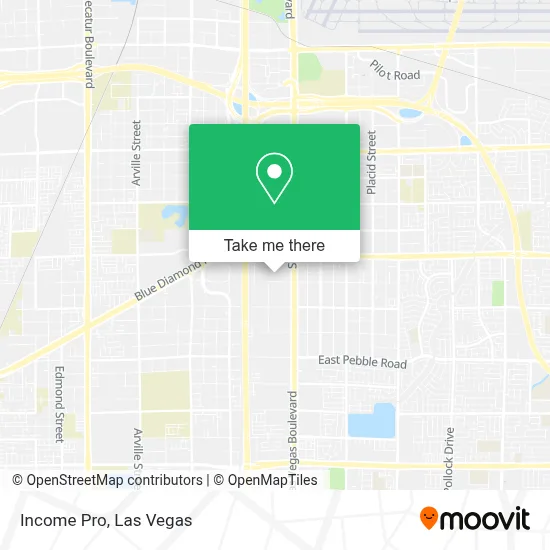 Income Pro map