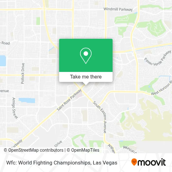 Wfc: World Fighting Championships map