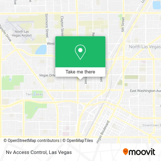 Nv Access Control map