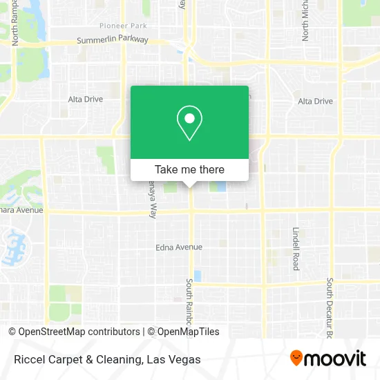 Riccel Carpet & Cleaning map